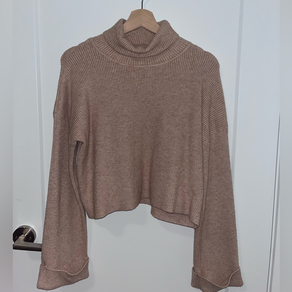DREAMERS BY DEBUT KNIT TURTLENECK SWEATER